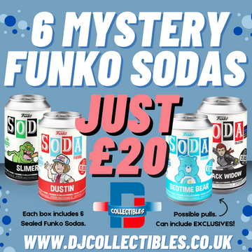 6 Mystery Funko Sodas