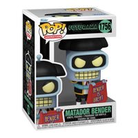 Futurama #1756 Matador Bender Funko Pop