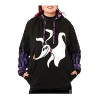 Loungefly Nightmare Before Christmas Zero Hearts Unisex Small Hoodie (Exdisplay)