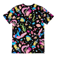 Loungefly Disney The Little Mermaid 35th Anniversary Life Is The Bubbles Small Tee Shirt (Exdisplay)