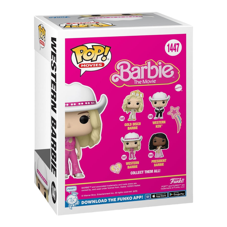 Barbie The Movie #1447 Western Barbie Funko Pop