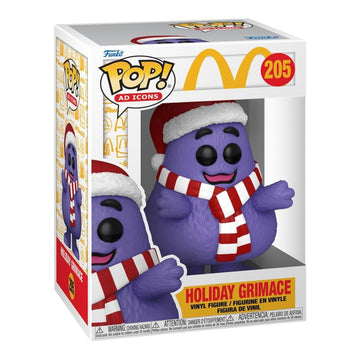 Ad Icons #205 Holiday Grimace Funko Pop