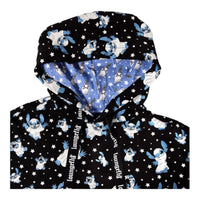 Loungefly Disney Stitch Ghost Hooded Sweatshirt (ExDisplay)