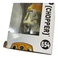 Star Wars #654 C1-10P (Chopper) Funko Pop (Imperfect Box)