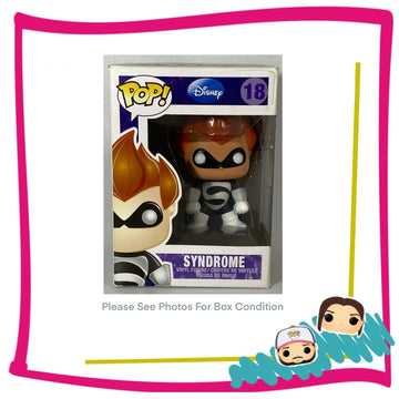 Disney The Incredibles #18 Syndrome Funko Pop