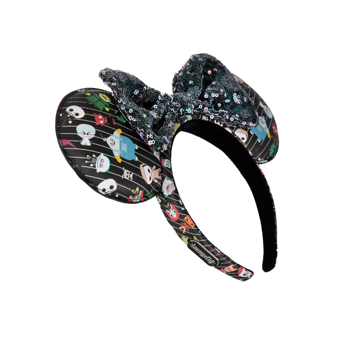 Loungefly Disney Parks The Nightmare Before Christmas Minnie Mouse Ears Headband