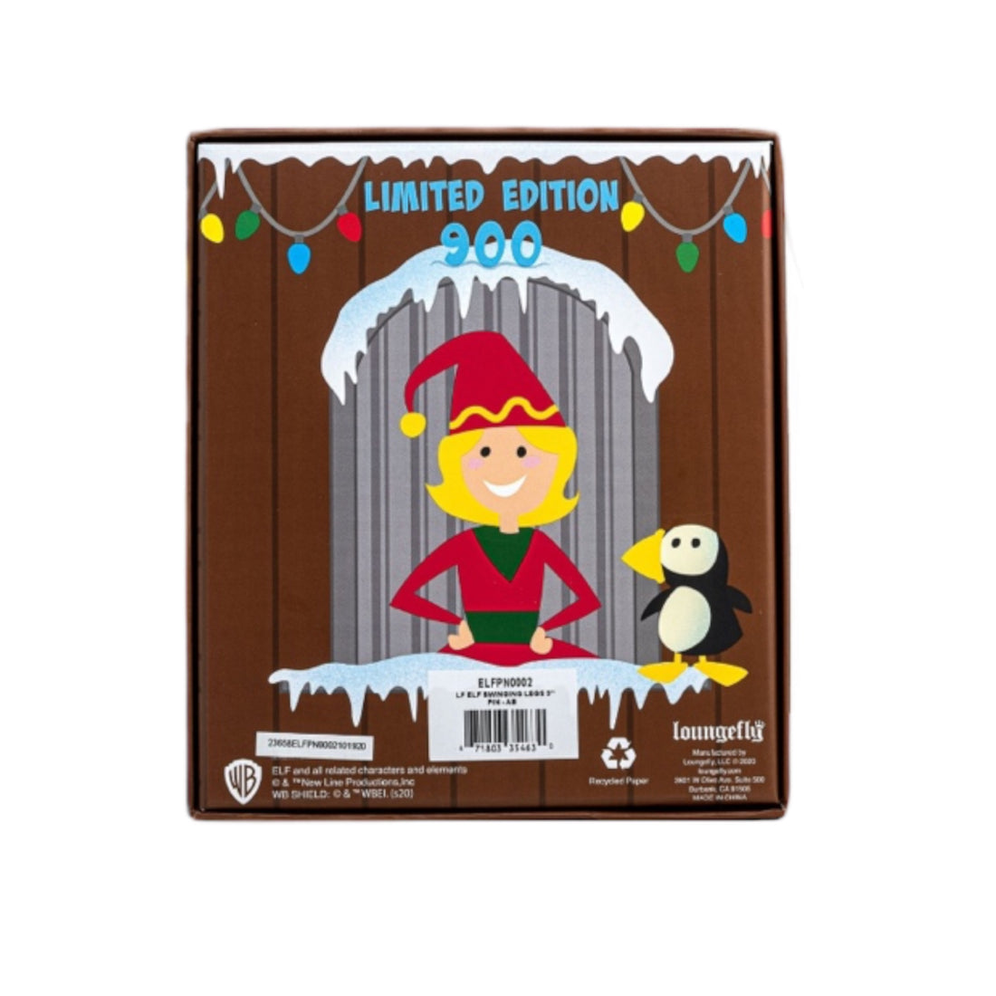Loungefly - Elf Christmas - Layered Enamel Pin - Limited Edition