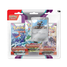 Load image into Gallery viewer, Paldea Evolved 3-Pack Blister Varoom/ Tinkatink
