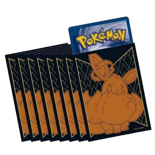 Pokémon TCG: Eevee VMax Shining Fates Elite Training Box Card Sleeves (65)