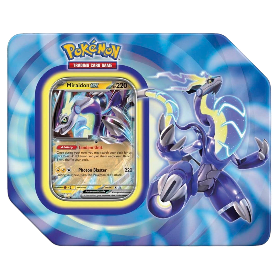 Pokémon TCG: Paldea Legends Tin (Miraidon EX)