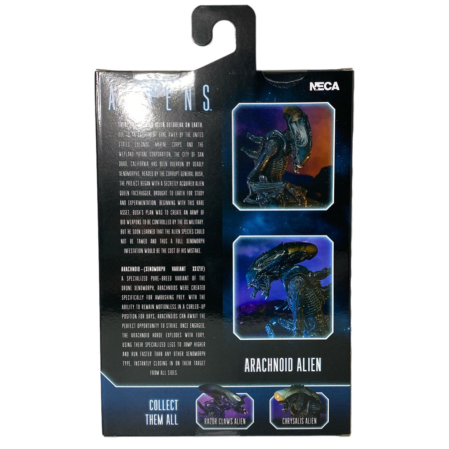 NECA Reel Toys Aliens Arachnoid Alien 9" Action Figure