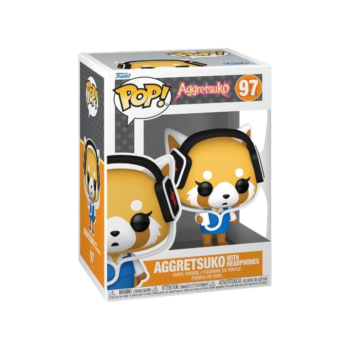 #97 Aggretsuko With Headphones Funko Pop