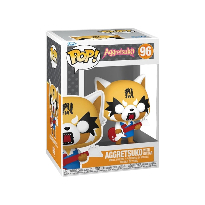 #96 Aggretsuko With Guitar Funko Pop