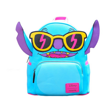 Loungefly Disney Lilo & Stitch Blacklight Stitch Mini Backpack FYE Exclusive
