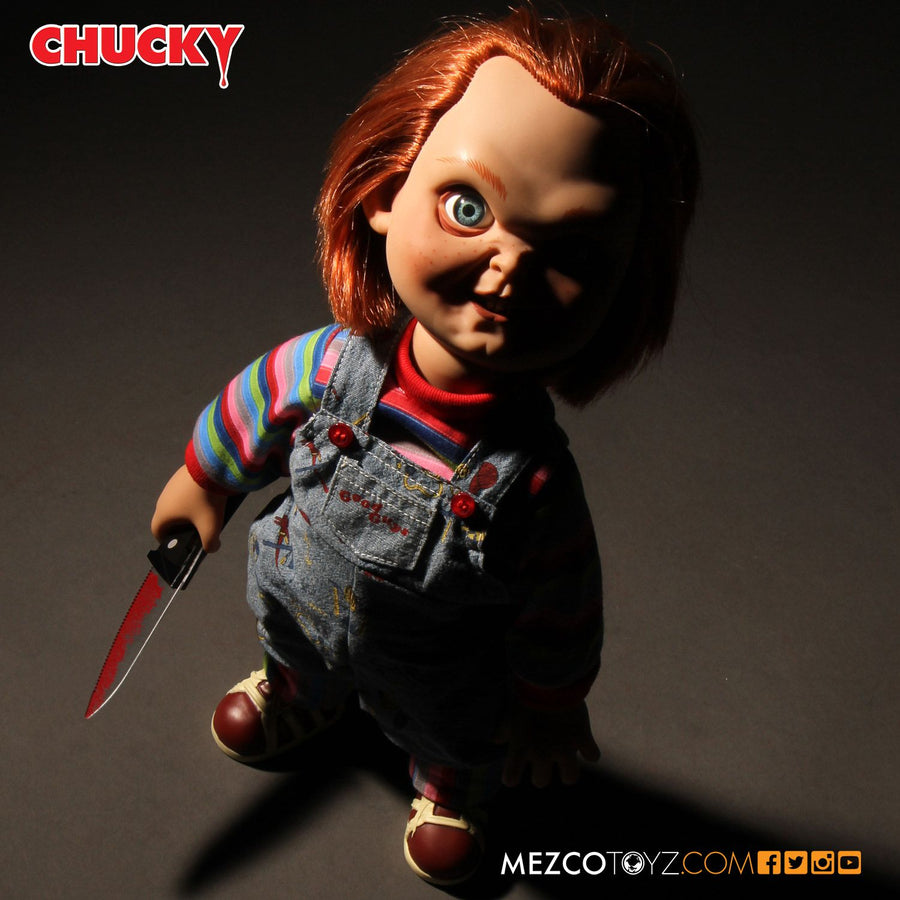 MEZCO - Good Guy Chucky (Evil Face) Mega Scale 15” Talking Figure