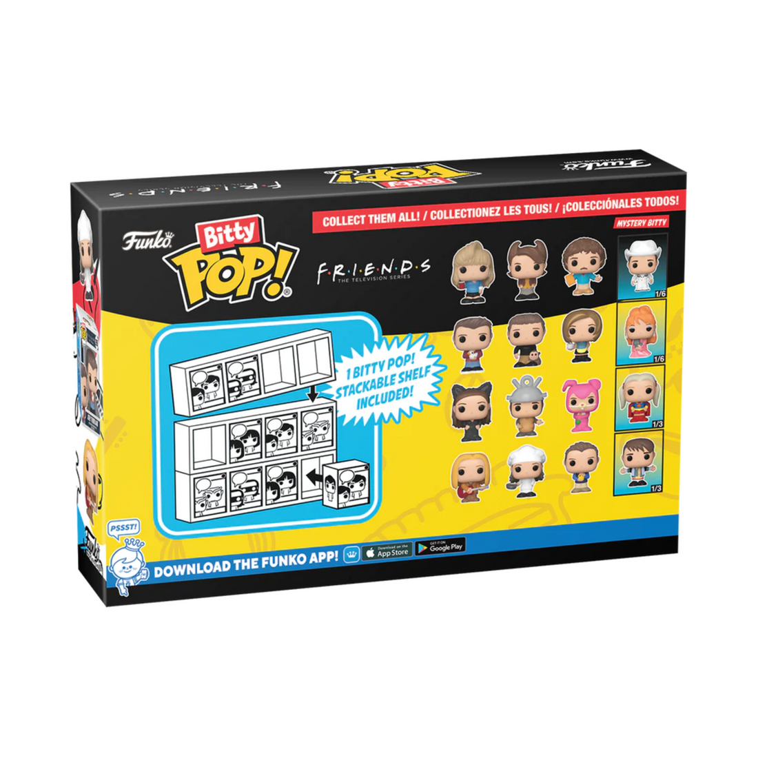 Funko Bitty Pop - Friends Phoebe Buffay 4 Pack