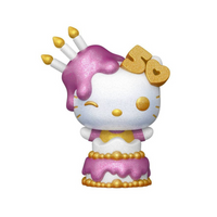 Sanrio #75 Hello Kitty 50th Cake Diamond Target Con Exclusive Funko Pop (Imperfect Box)