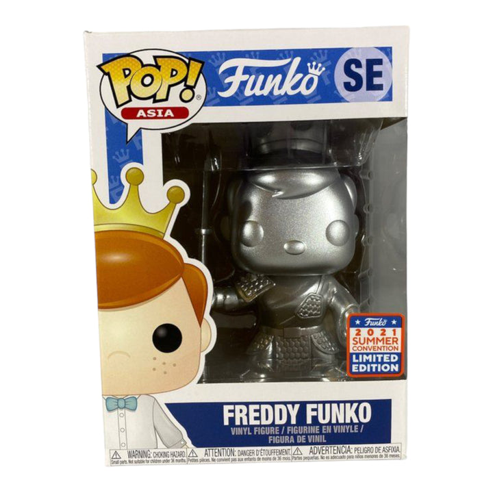 Freddy Funko (Guan Yu, Silver) #SE 2021 Summer Convention Exclusive Funko Pop
