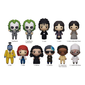 Beetlejuice 2 3D Foam Bag Clip