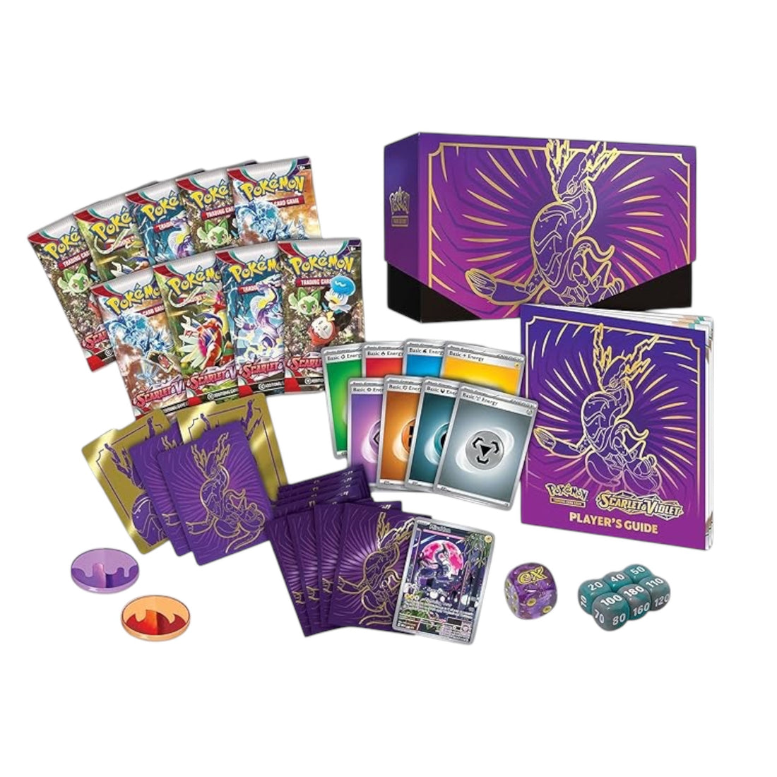 Scarlet & Violet Elite Trainer Box Pokemon Trading Cards Miraidon