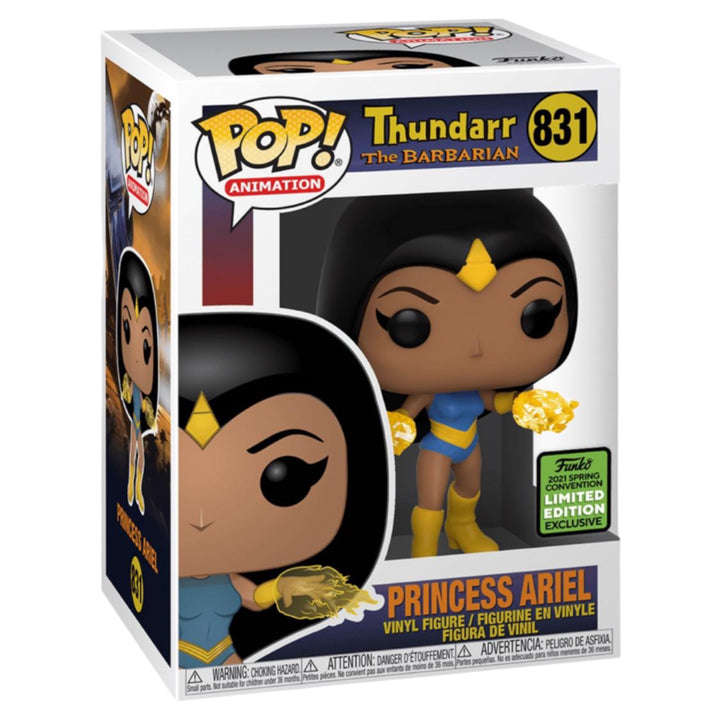 Thundarr the Barbarian #831 Princess Ariel - 2021 ECCC Exclusive (Shared Sticker) - Funko Pop