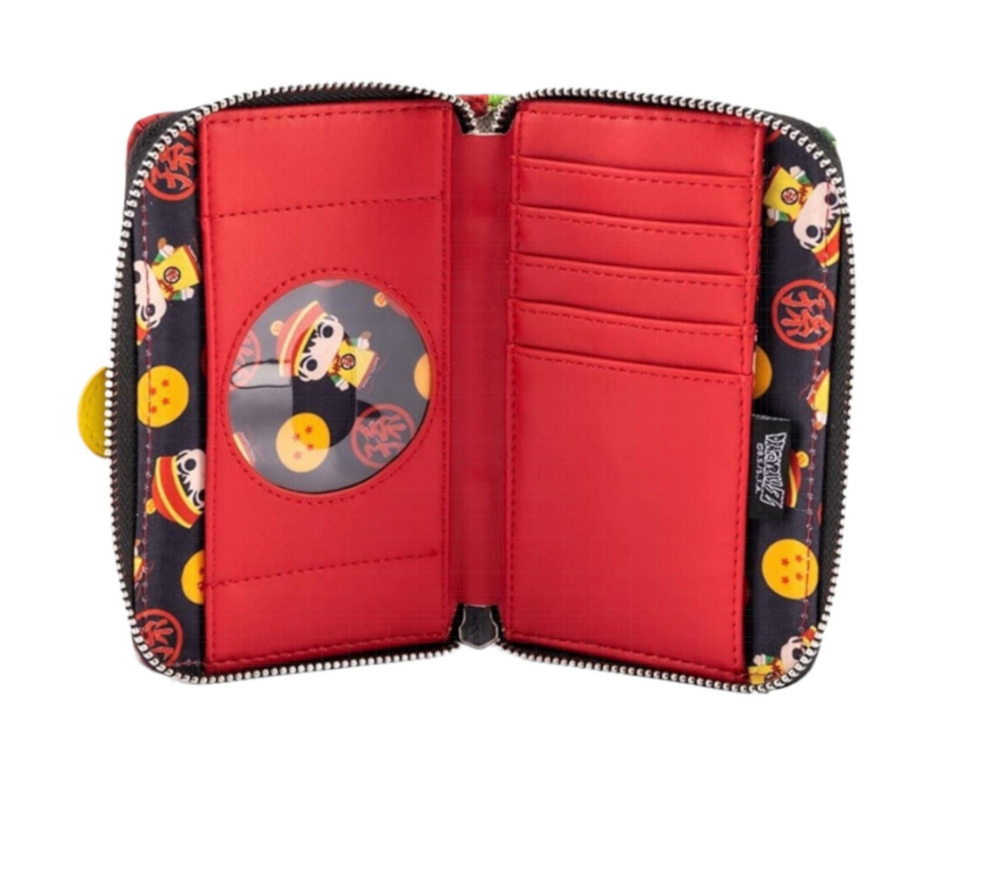 Loungefly Pop Dragon Ball Z Saiyan Gohan Piccolo Faux Leather Wallet