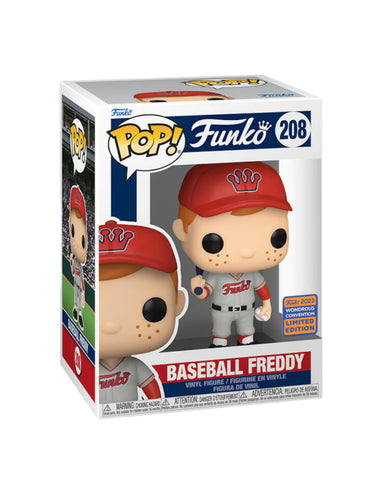 #208 Baseball Freddy 2023 Wondrous Con Funko Pop