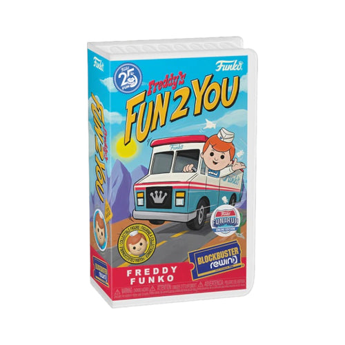 Freddy Funko Blockbuster Rewind Vinyl Figure! - Fun on the Run Online Exclusive - Chance of Chase