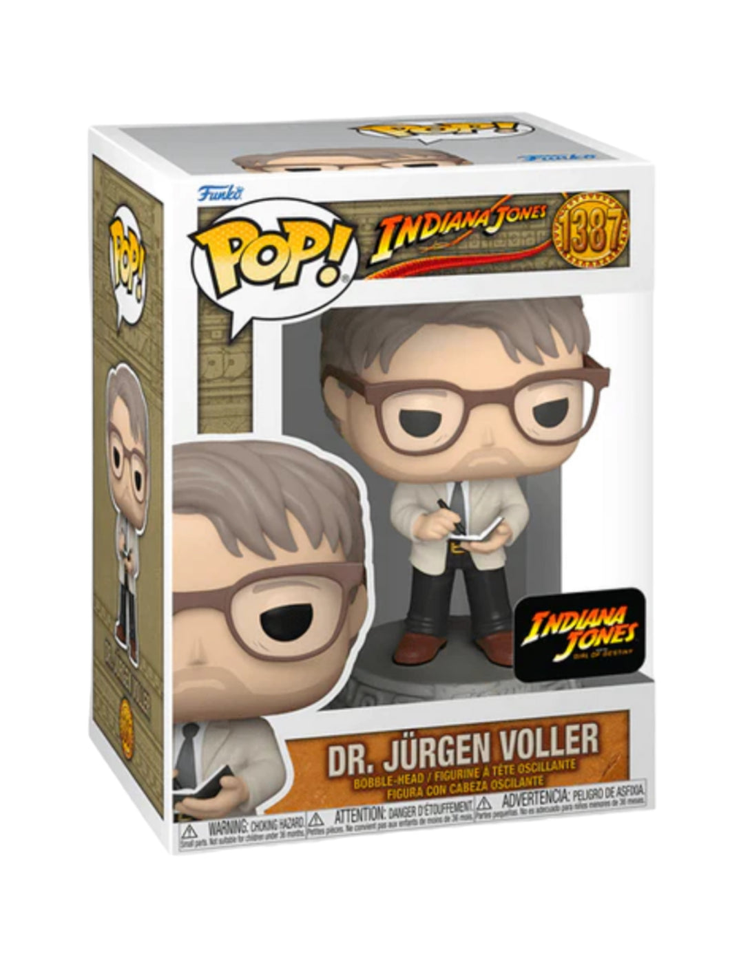 Indiana Jones #1387 Dr. Jurgen Voller Funko Pop