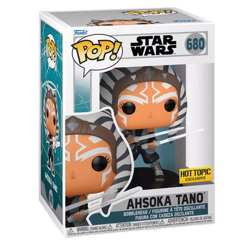 Star Wars #680 Ahsoka Tano Hot Topic Exclusive Funko Pop