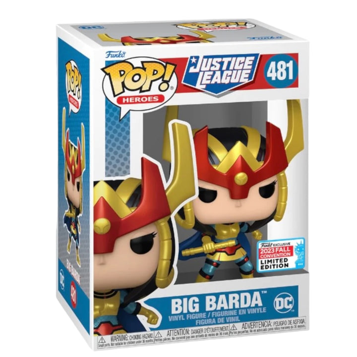 Justice League #481 Big Barda 2023 Fall Con Exclusive Funko Pop