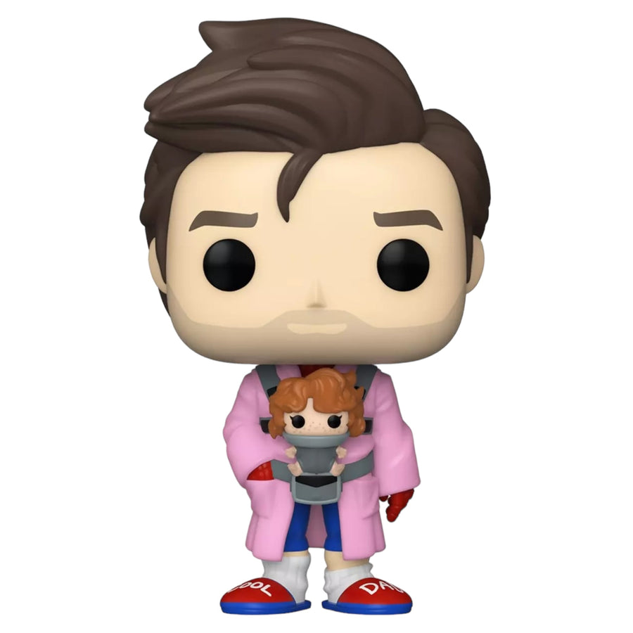Spider-Man #1239 Peter B. Parker & Mayday Hot Topic Exclusive Funko Pop (Imperfect Box)