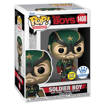 The Boys - #1408 Soldier Boy (GITD) Funko Shop Exclusive Funko Pop
