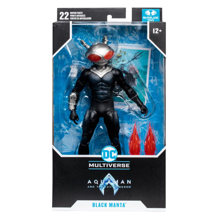 DC Multiverse Aquaman and the Lost Kingdom Movie Black Manta 7-Inch Scale Action Figure