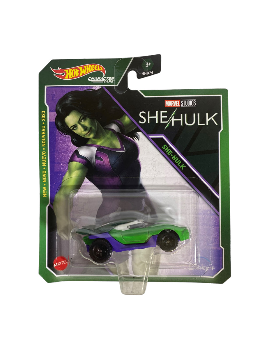 Hot Wheel Marvel She-Hulk Character Car