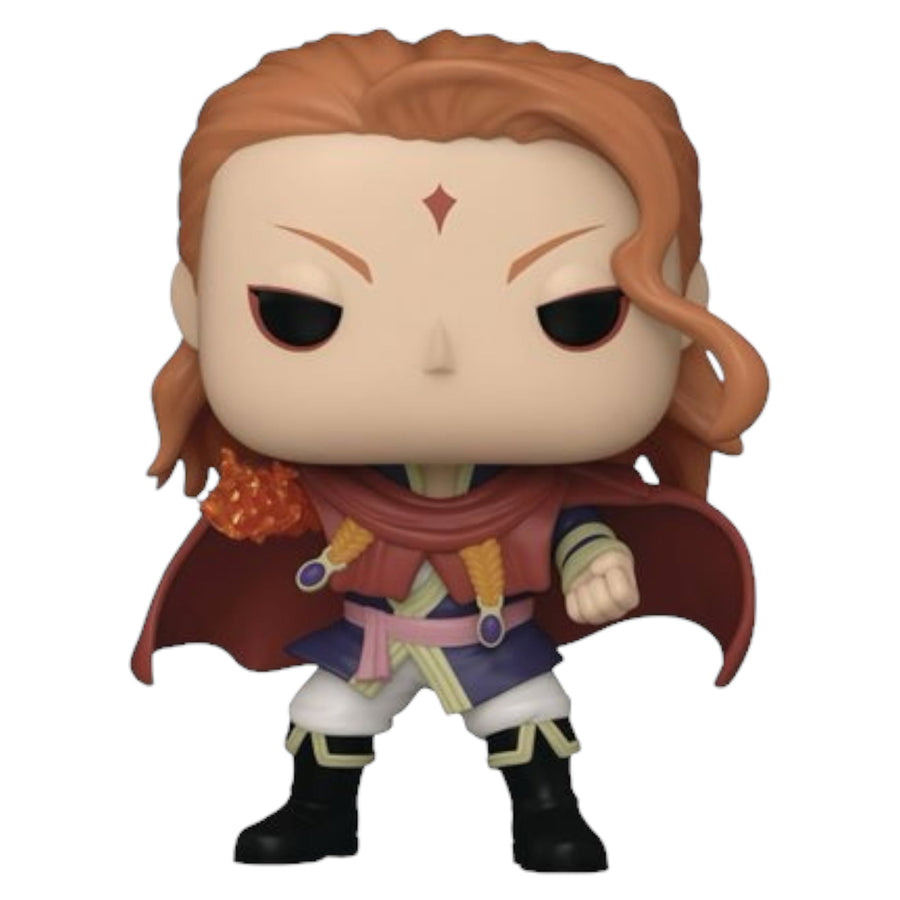 Black Clover #1555 Fuegoleon GITD PX Previews Funko Pop (Imperfect Box)