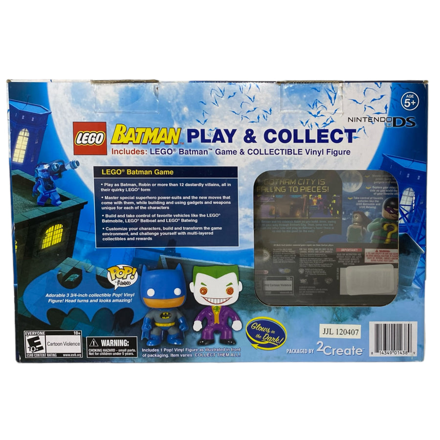 Lego Batman Play And Collect Nintendo DS (Glows In The Dark) Funko Pop Bundle