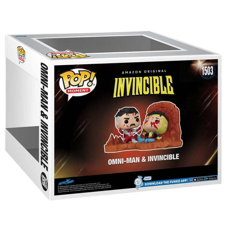 Invincible #1503 Omni-Man & Invincible PX Exclusive Funko Pop Moment Preorder