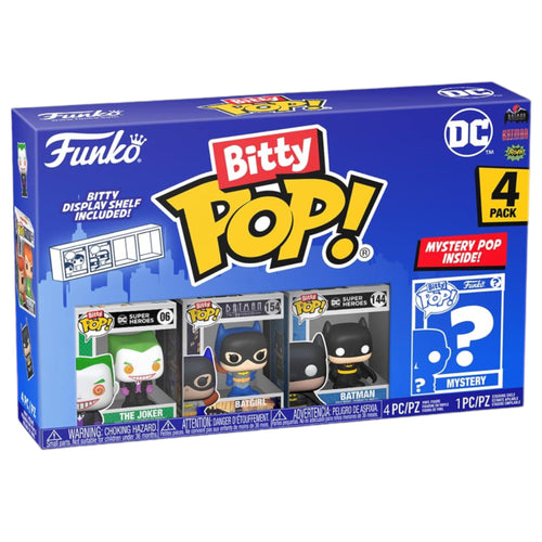 The Joker 4 Pack Bitty Funko POP! - DC Comics - Chance of Chase