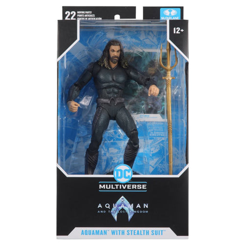 DC Multiverse Aquaman and the Lost Kingdom Movie Aquaman with Stealth Suit 7-Inch Scale Action Figure
