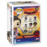Spider-Man #1239 Peter B. Parker & Mayday Hot Topic Exclusive Funko Pop (Imperfect Box)