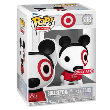 #218 Bullseye In Mickey Ears Target Exclusive Funko Pop