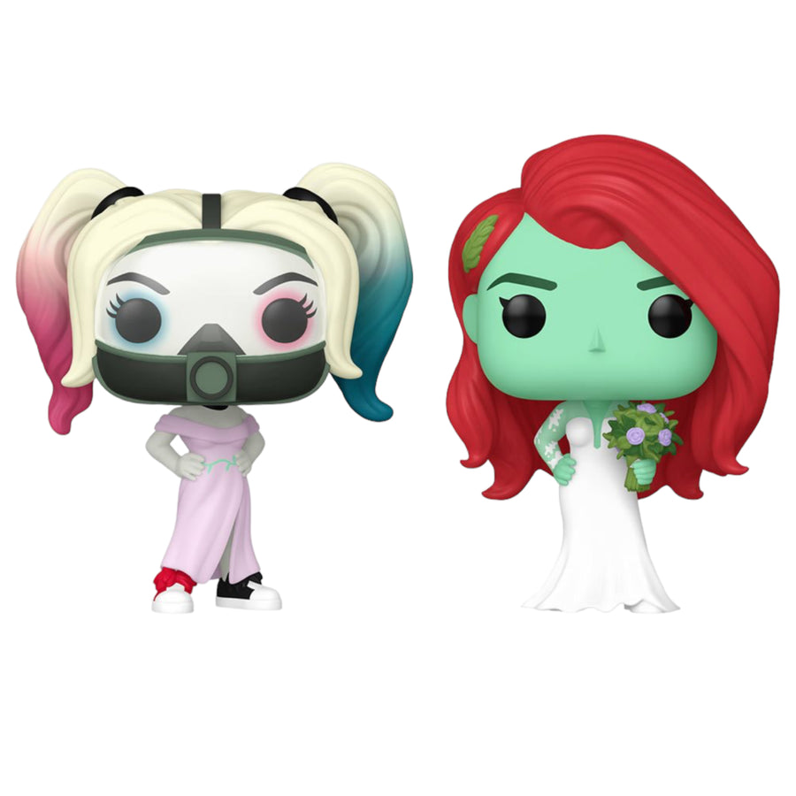 Harley Quinn and Poison Ivy Wedding Entertainment Earth Exclusive 2-Pack Funko Pop Preorder