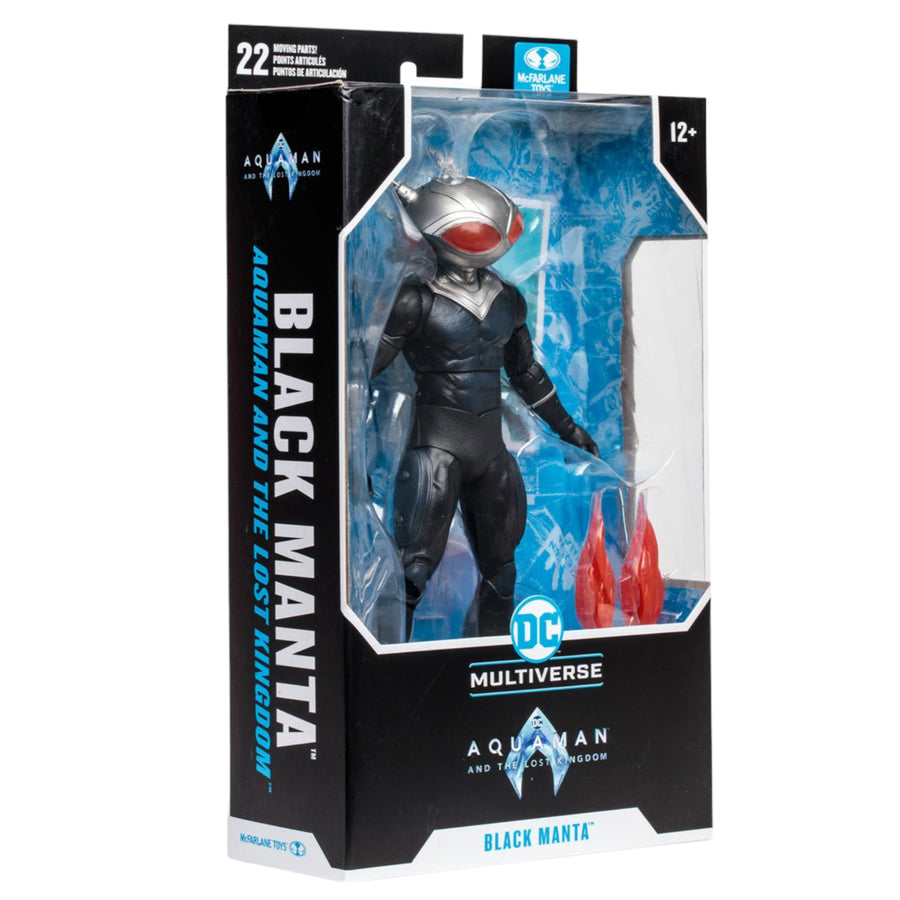 DC Multiverse Aquaman and the Lost Kingdom Movie Black Manta 7-Inch Scale Action Figure