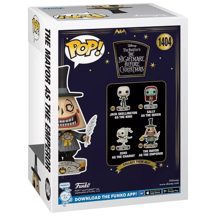 Disney #1404 The Mayor As The Emperor Hot Topic Exclusive Funko Pop