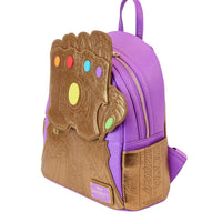 Loungefly Marvel Shine Thanos Gauntlet Mini Backpack