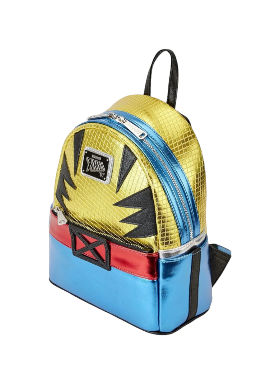 Loungefly Marvel Shine Wolverine Cosplay Mini Backpack