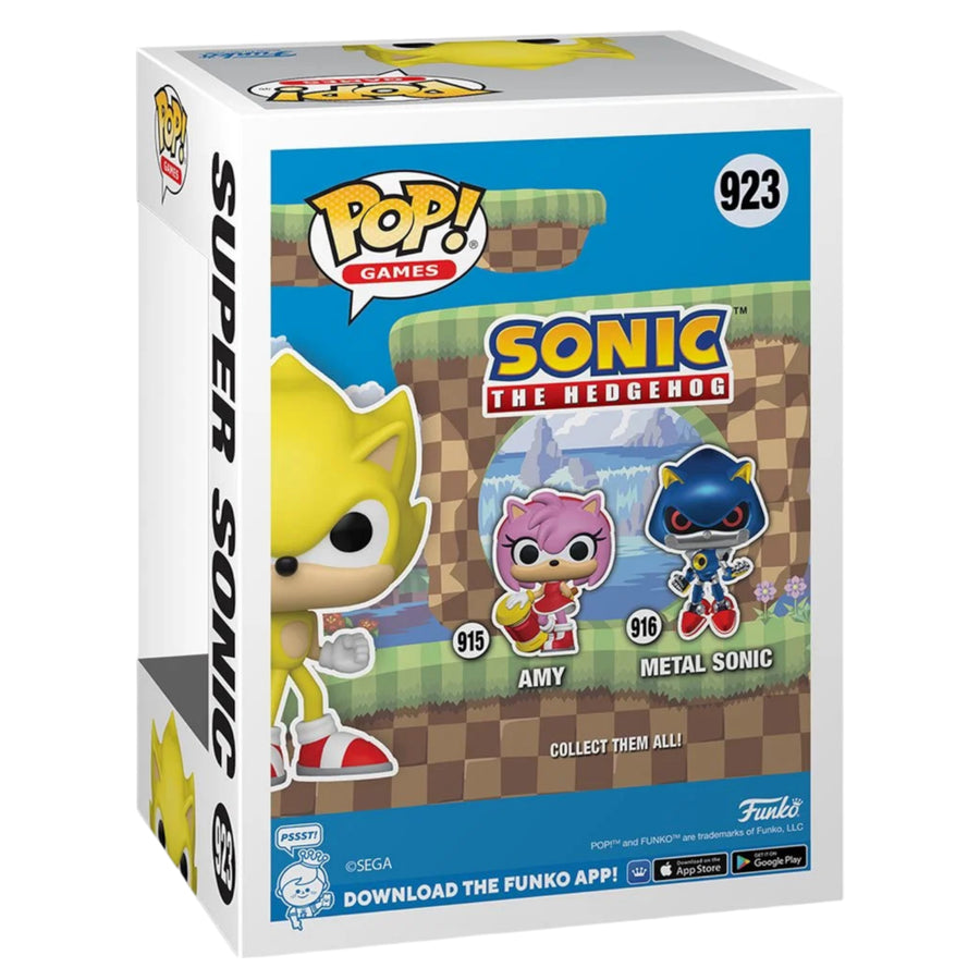 #923 Super Sonic Chance Of Chase AAA Exclusive Funko Pop Preorder