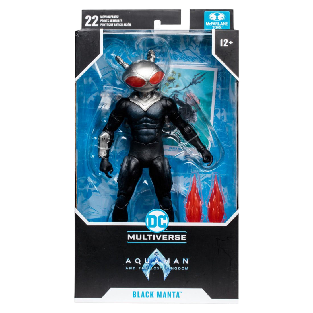 DC Multiverse Aquaman and the Lost Kingdom Movie Black Manta 7-Inch Scale Action Figure