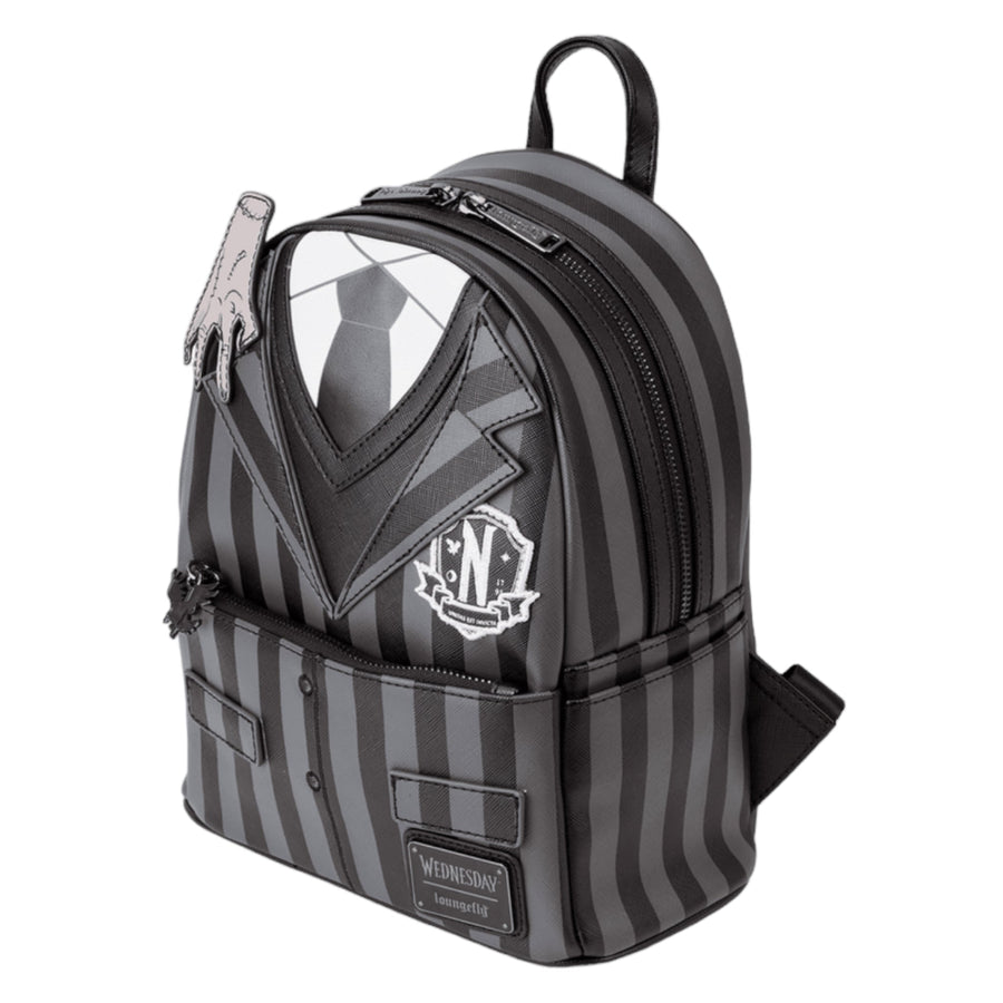 Loungefly - Wednesday Addams Exclusive Nevermore Cosplay Mini Backpack Preorder